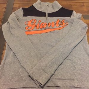 VS PINK x 5th & Ocean SF Giants Half Zip